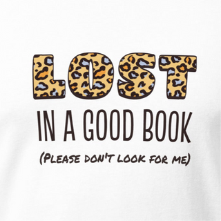 Lost in a Good Book Animal Tee