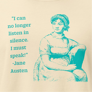 Austen I Must Speak Boxy Tee