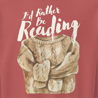 Rather Be Reading Sassy Sweatshirt