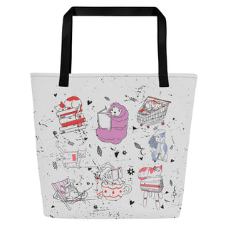 Cat Scratch Reader Tote