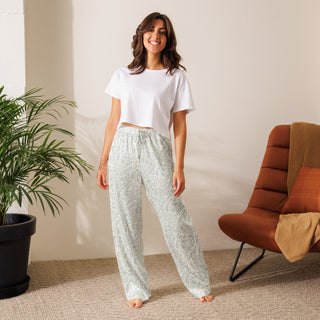 Sacred Butterfly Satin Pajama Pants